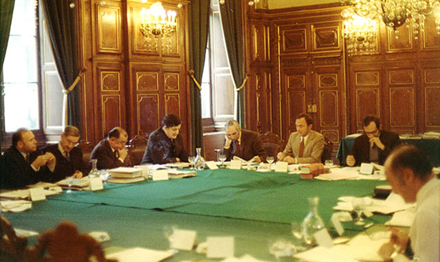 Preparatory meeting for Volume 1, 1971